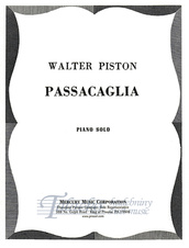 Passacaglia for piano